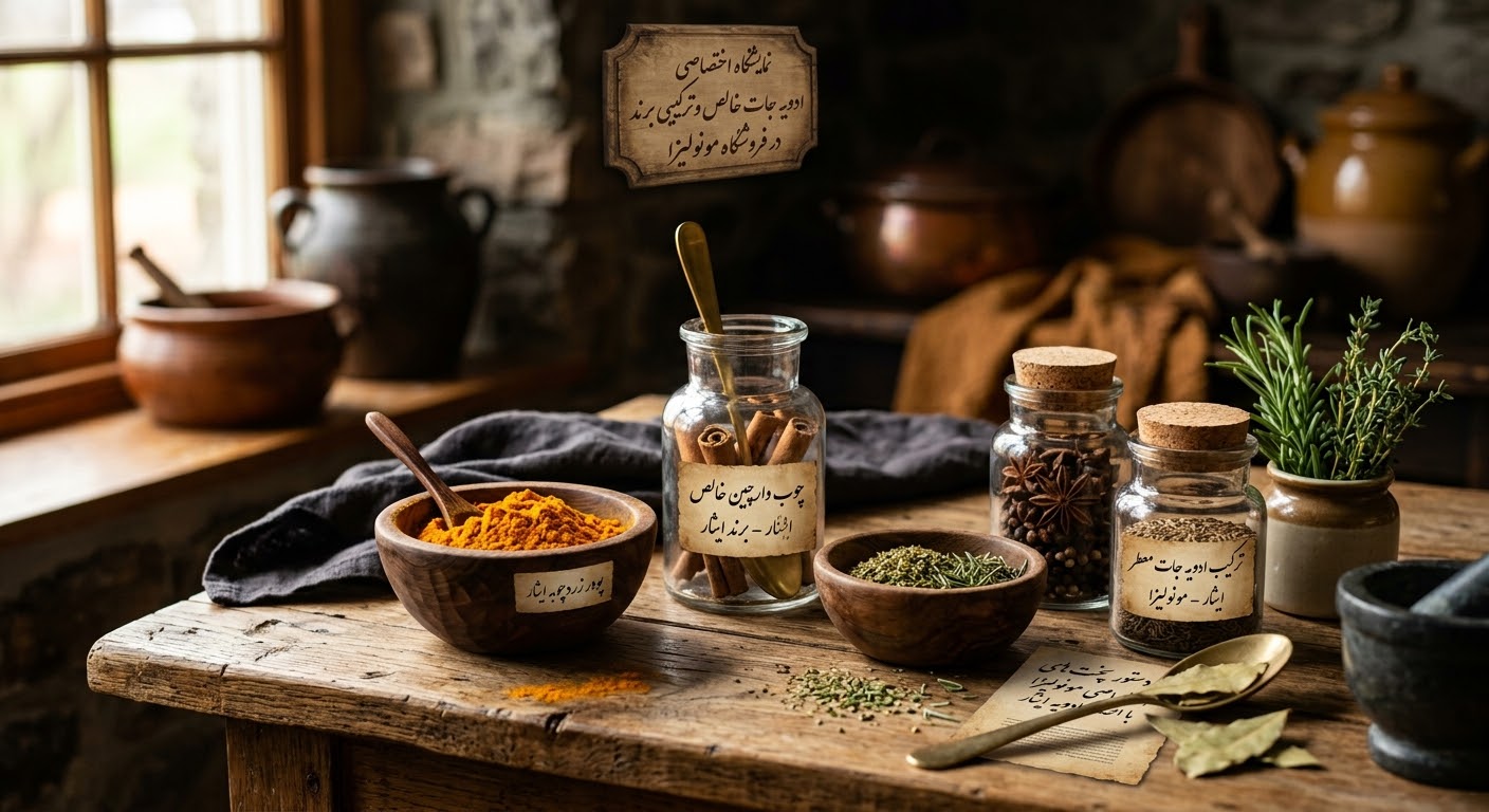 ادویه با کیفیت ایثار
