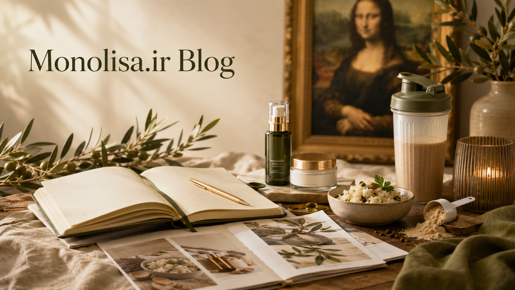 محصولات پوستی فروشگاه مونولیزا