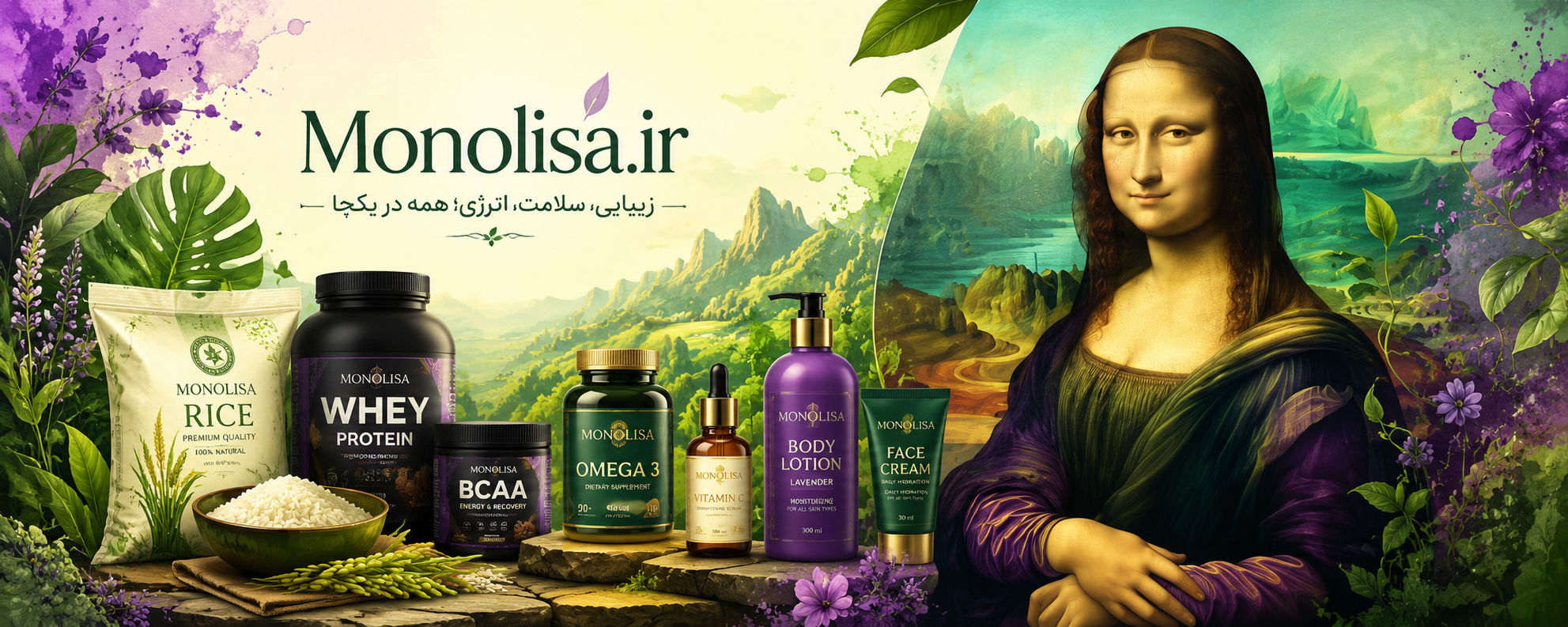 هم‌راه سلامتی مونولیزا 🌱