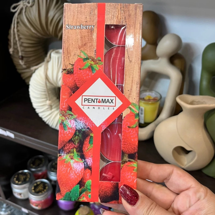 شمع وارمر عطری با رایحه توت فرنگی