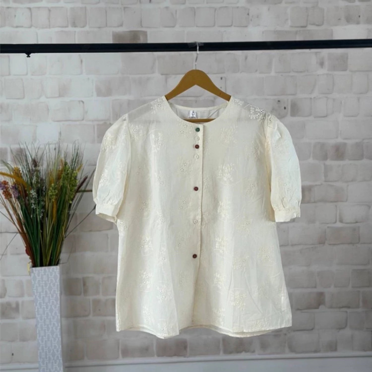 شومیز زنانه خامه دوزی L-xL-xxL