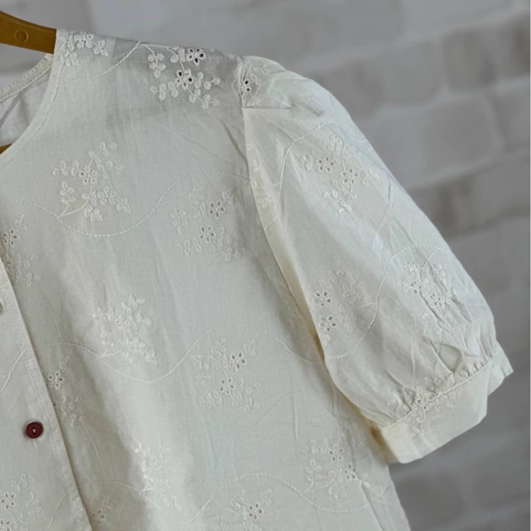 شومیز زنانه خامه دوزی L-xL-xxL