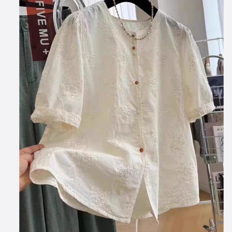 شومیز زنانه خامه دوزی L-xL-xxL
