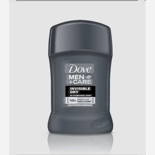 مام ضد تعریق صابونی مردانه داو مدل invisible dry حجم 50 میل