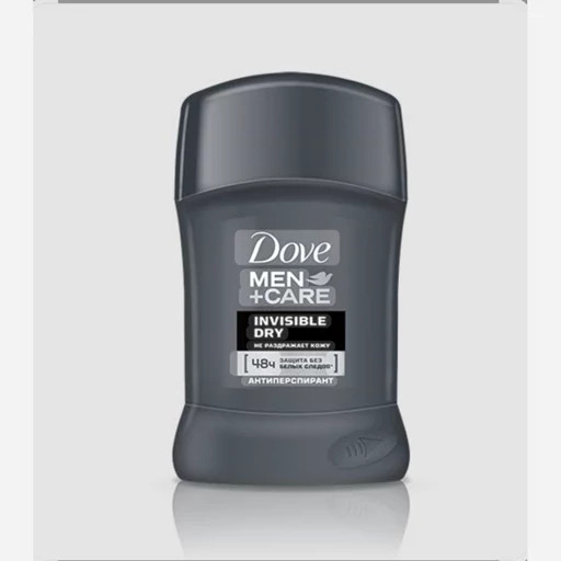 مام ضد تعریق صابونی مردانه داو مدل invisible dry حجم 50 میل