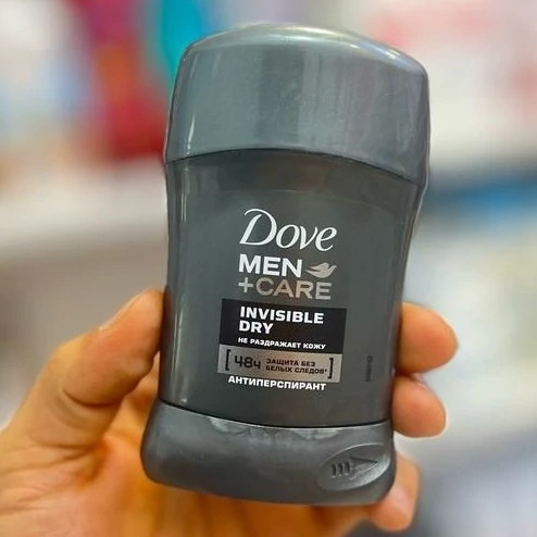 مام ضد تعریق صابونی مردانه داو مدل invisible dry حجم 50 میل