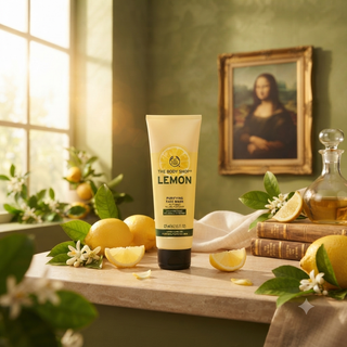 ژل شستشوی لیموی بادی شاپ مدل Lemon حجم 125 میل کوچک کننده منافذ