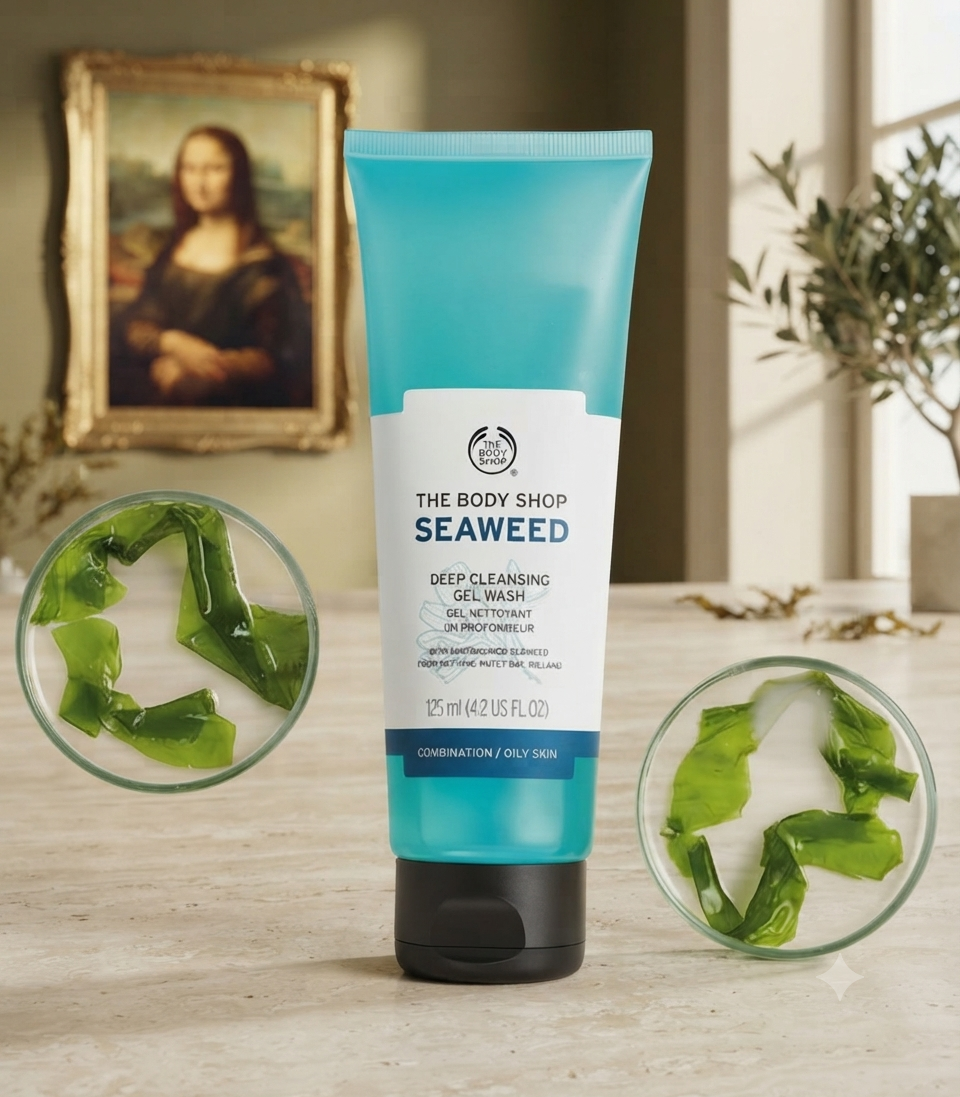 اسکراب پاک‌کننده منافذ بادی شاپ مدل سیوید (Seaweed) حجم ۱۰۰ میلی‌لیتر