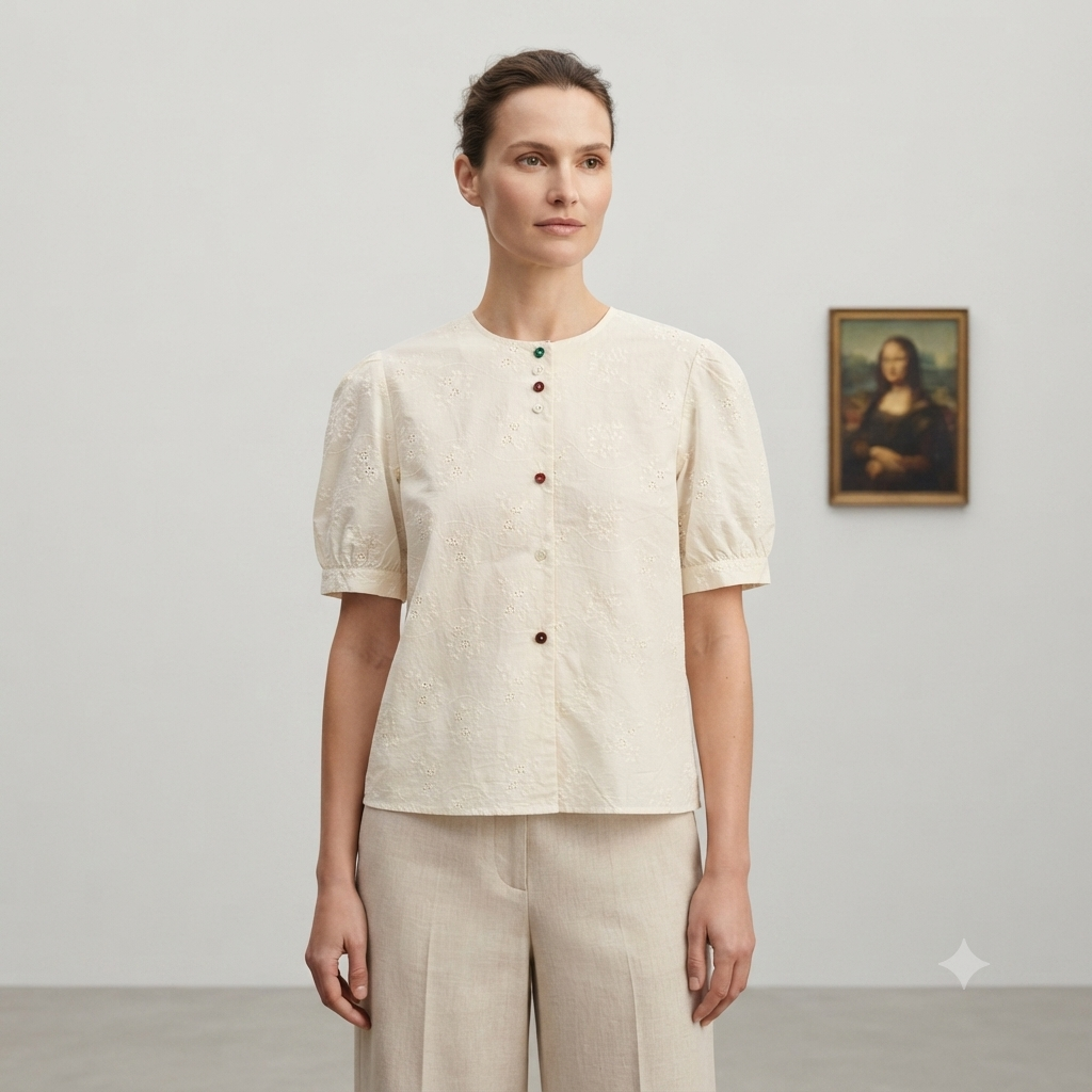 شومیز زنانه خامه دوزی L-xL-xxL