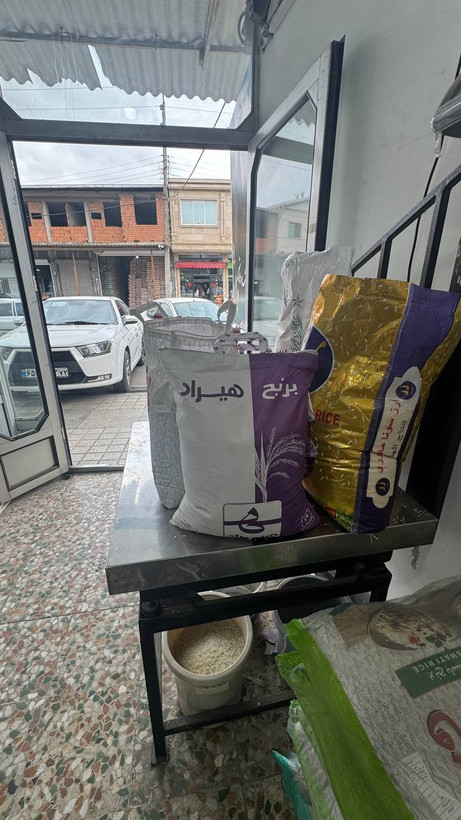 برنج پاکستانی ۳۸۶ IR6 هیراد ۱۰ کیلویی