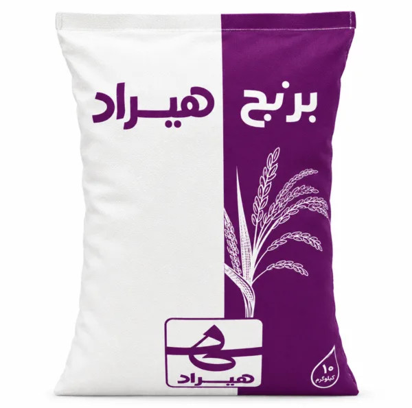 برنج پاکستانی ۳۸۶ IR6 هیراد ۱۰ کیلویی ممتاز
